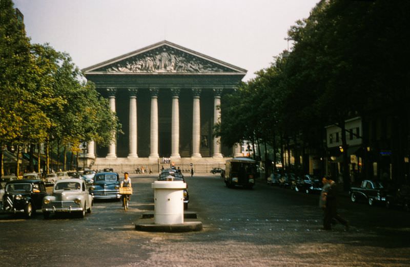 #50 L’église de la Madeleine, Paris, August 1955