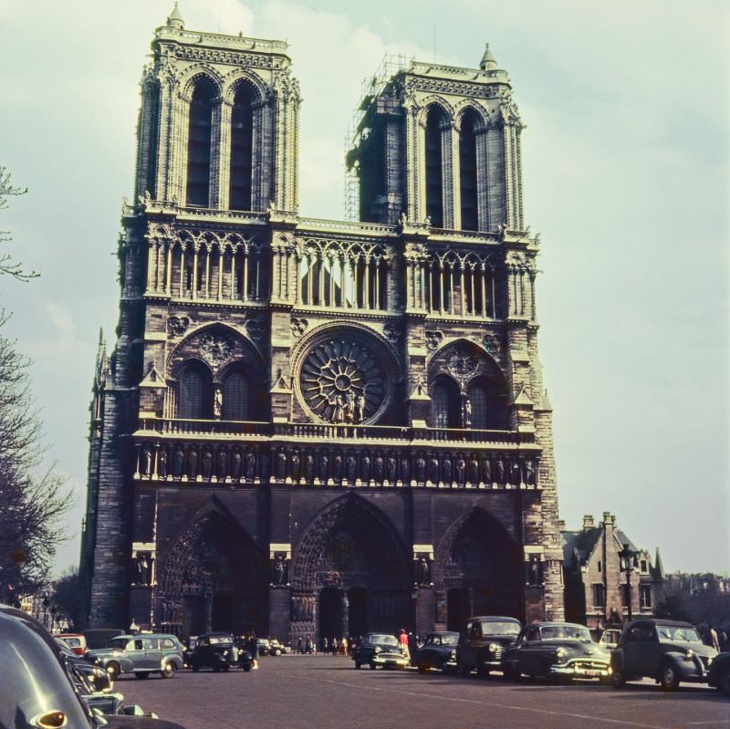 #54 Notre-Dame de Paris, 1950s
