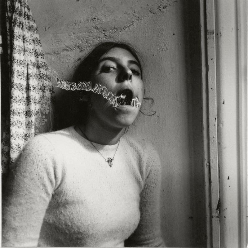 #13 “Self-portrait talking to Vince”, Providence, Rhode Island, 1977