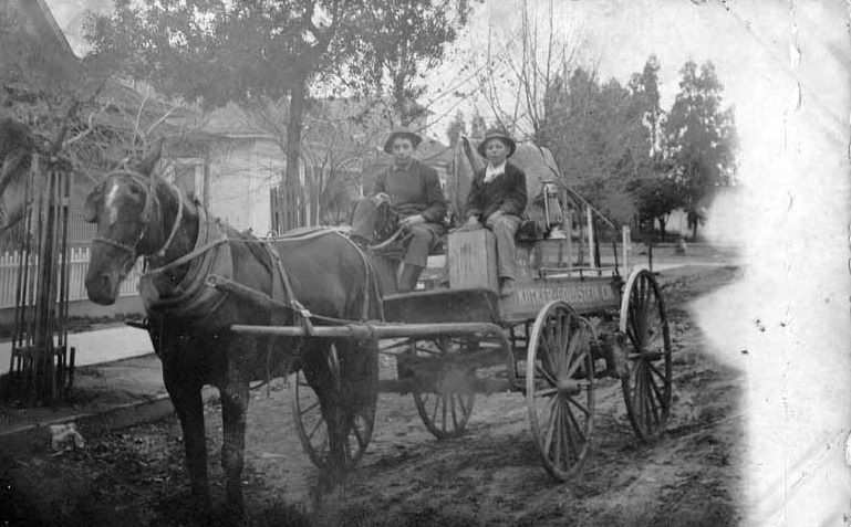 #23 Kutner Goldstein delivery wagon Fresno California, 1890