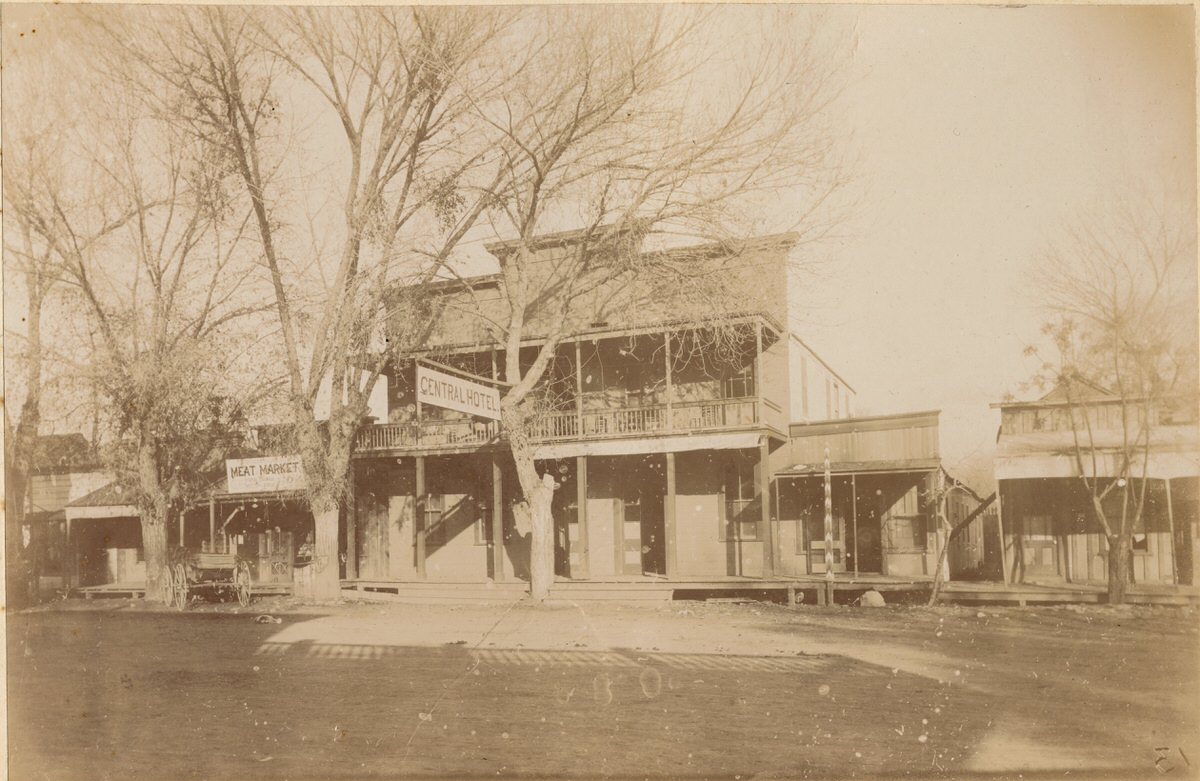 #35 Central Hotel, Porterville, 1890