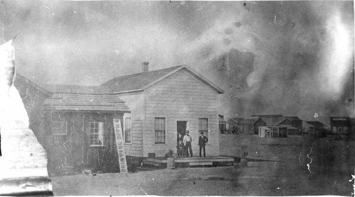 #59 Expositor office, Fresno, California, 1890