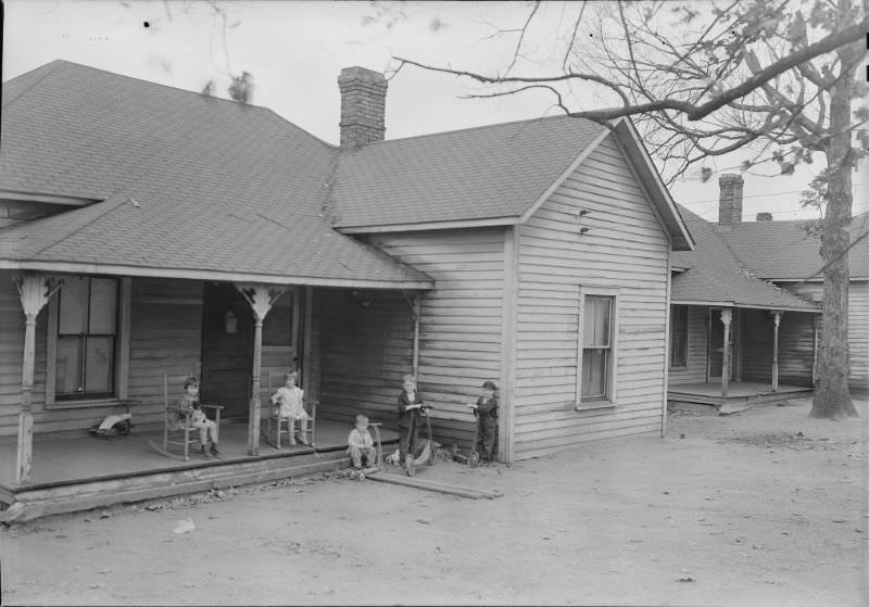 #33 Homes of furniture workers in High Point, North Carolina – Owned by a real estate company, 1936
