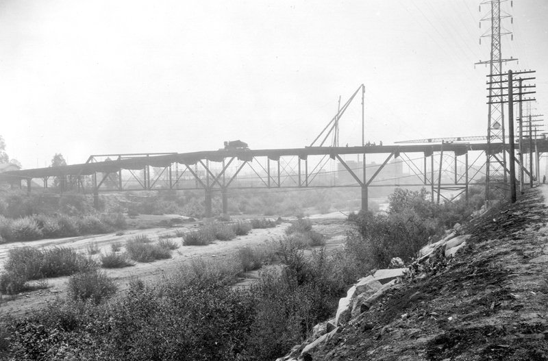 #100 Old North Spring Street Bridge, 1927