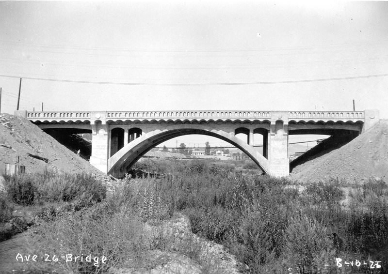 #53 Avenue 26 Bridge, complete, 1925