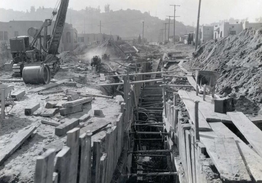 #29 Sewer construction for Verdugo Road and Glassell Avenue Storm Drain, 1923