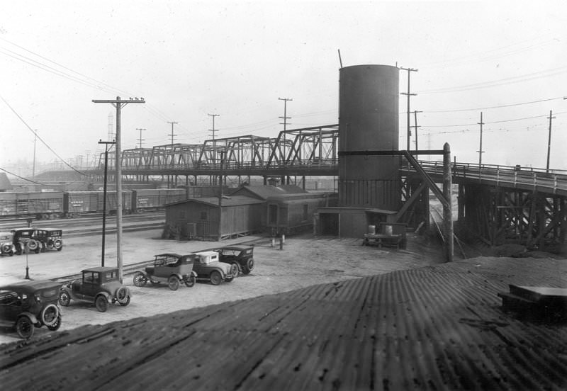 #79 Old East Fourth Street viaduct, 1929
