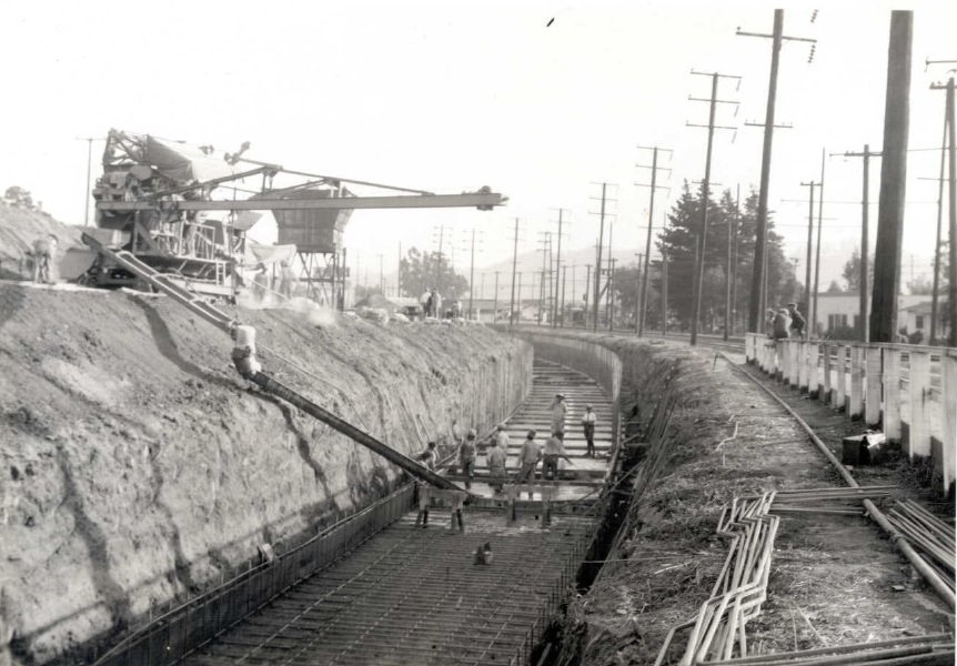 #86 Verdugo Road and Glassell Avenue storm drain, 1927