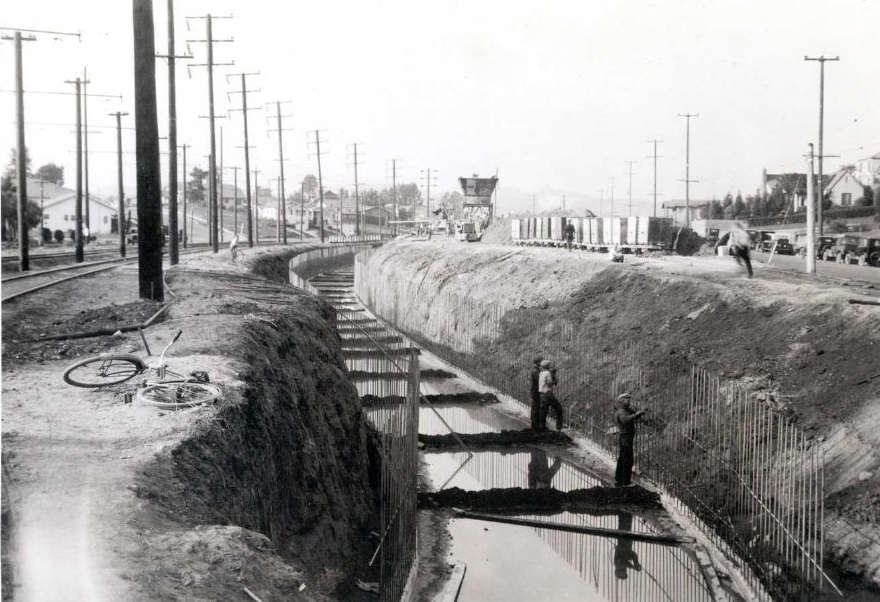 #93 Verdugo Road and Glassell Avenue Storm Drain, 1927