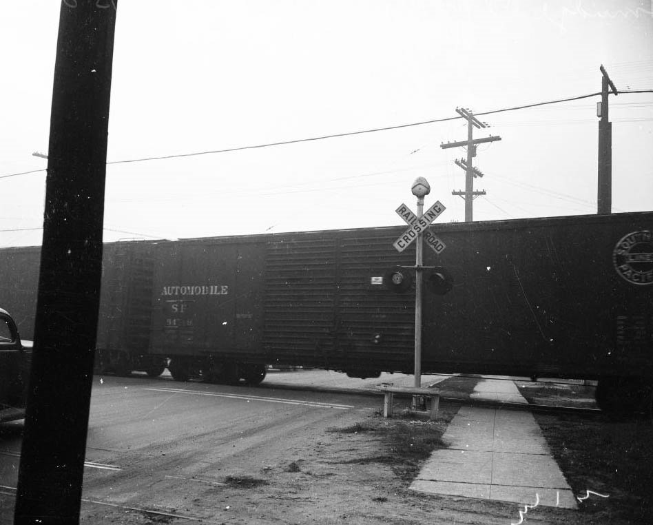 #123 Smudge and smog in San Fernando Valley, 1950