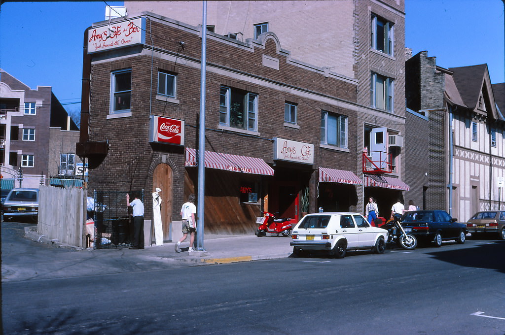 #20 Gilman Street, south of State, Madison, March 1987