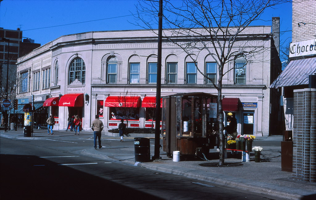 #12 State Street & Fairchild, Madison, March 1987