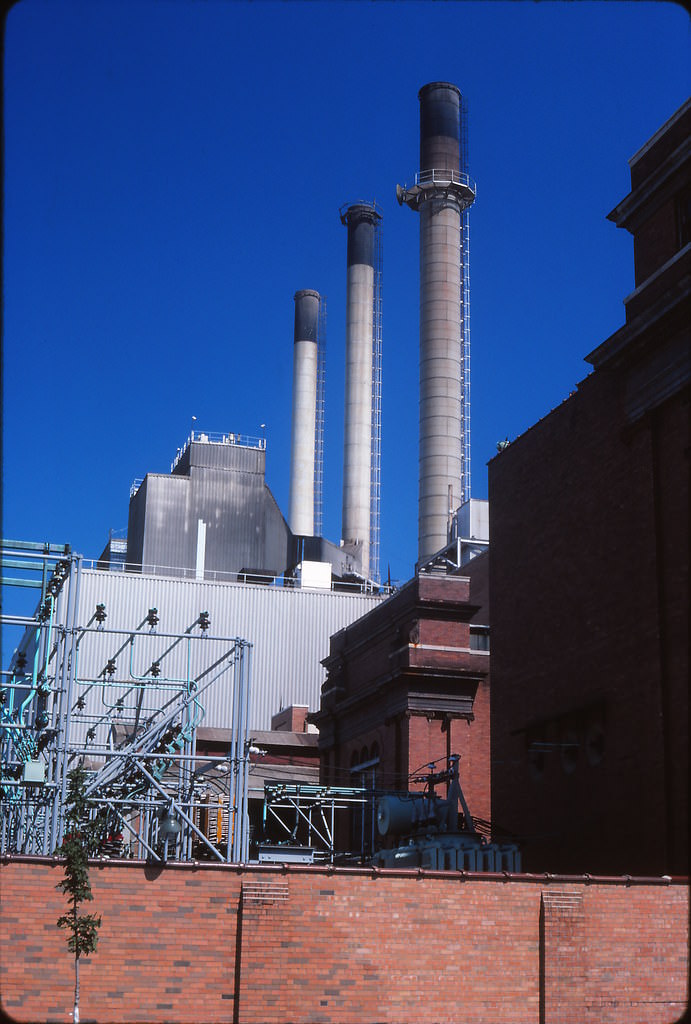 #42 Madison Gas & Electric Power Plant, East of downtown Madison, fall 1986