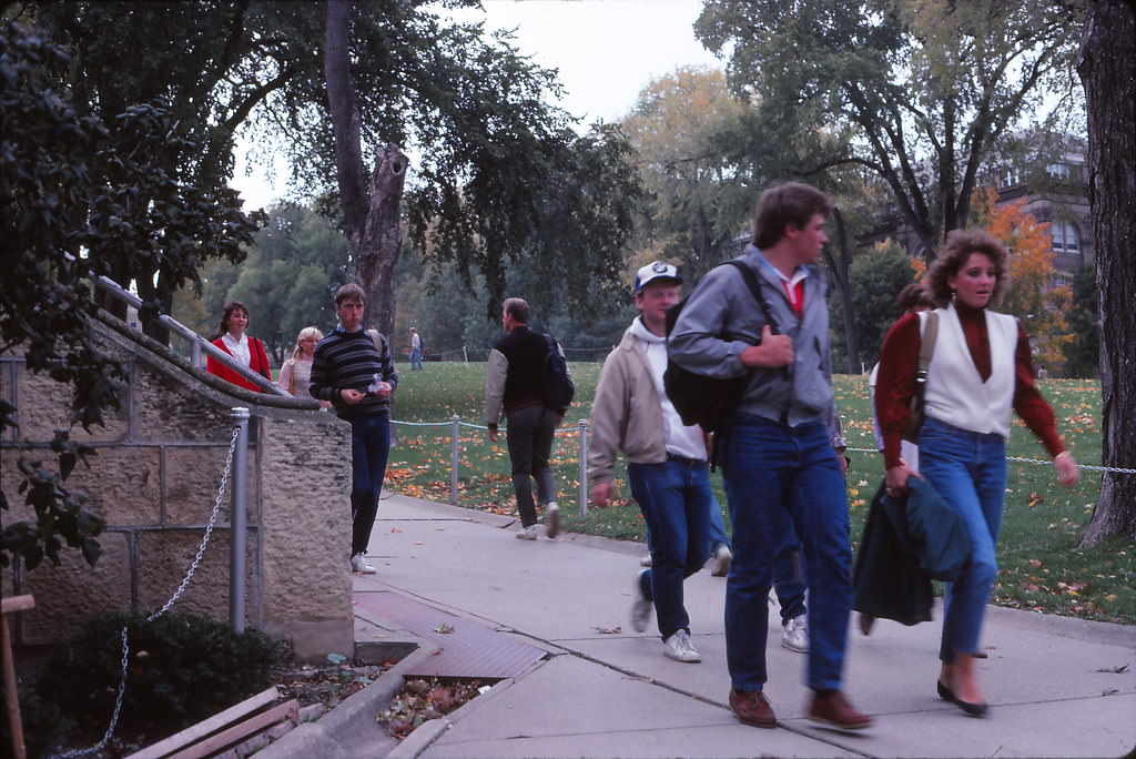#30 At University of Wisconsin, Madison, fall 1985