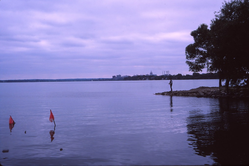 #37 Lake Monona, Madison spring 1987