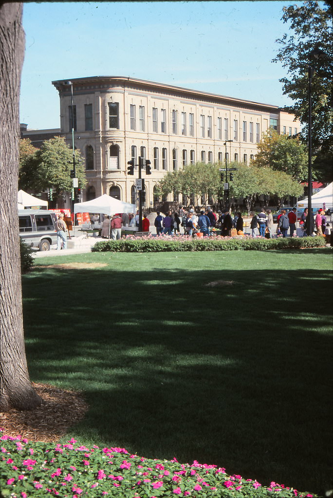 #28 View from Capitol Grounds, Madison, Sept 1995