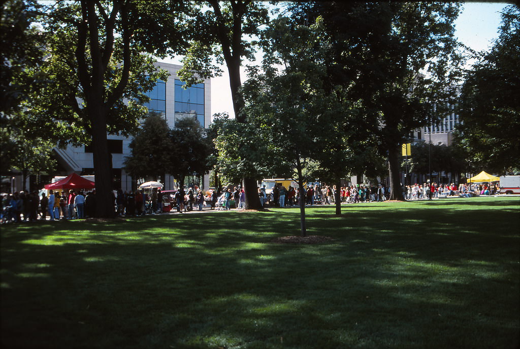#53 Farmer’s Market, Capitol Square, Madison, September 1995