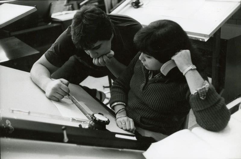 #23 High school drafting class