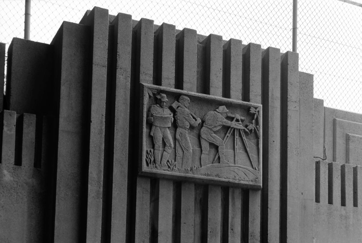 #27 Relief Sculpture on Burr Street Bridge