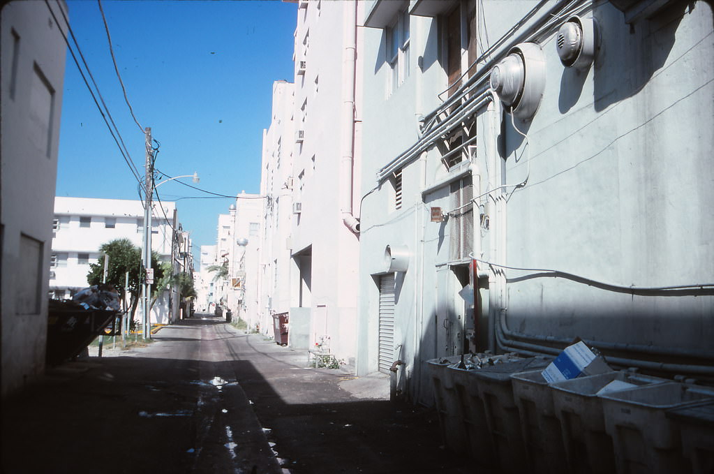 #31 Miami Beach Alley, 1990s
