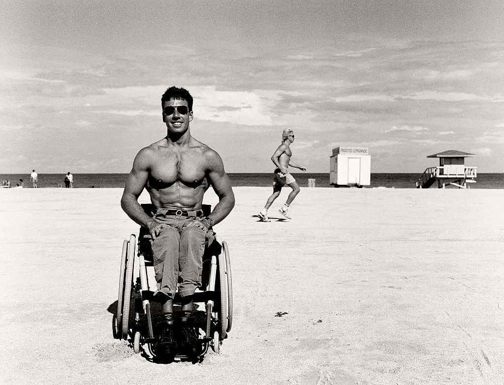 #1 Dan Bissell on Miami Beach, Florida.