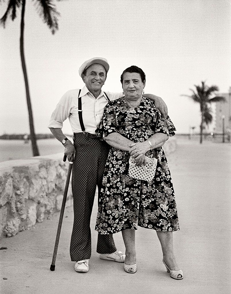 #16 The Miami Herald named Jacob Moses the best dressed man ion South Beach. Jacob and Rose Moses were taking an evening stroll along the beach.