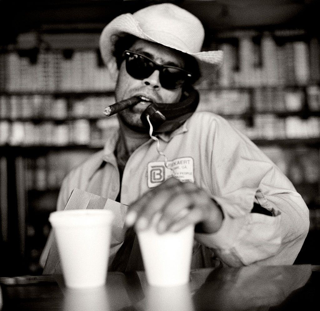 #38 Cuban emigrate Ralph Perez in The 21st Street Pizza and Coffee.