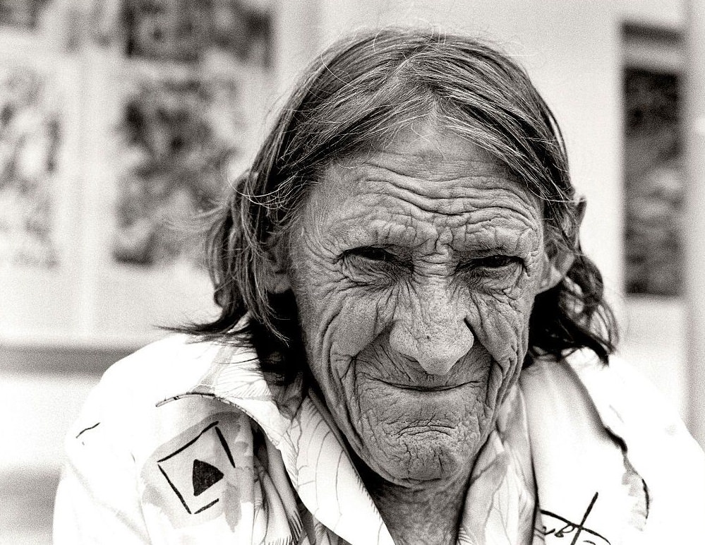 #45 Homeless woman, Miami Beach, Florida.