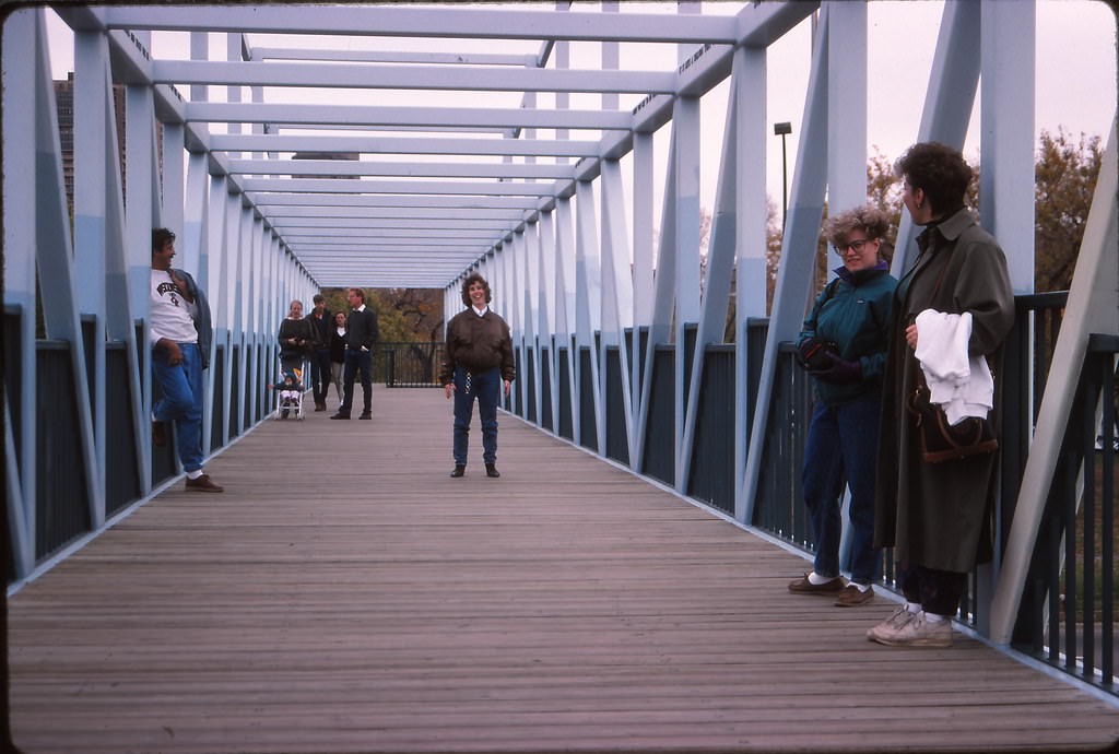 #110 Sculpture Garden Bridge, Sept 1991