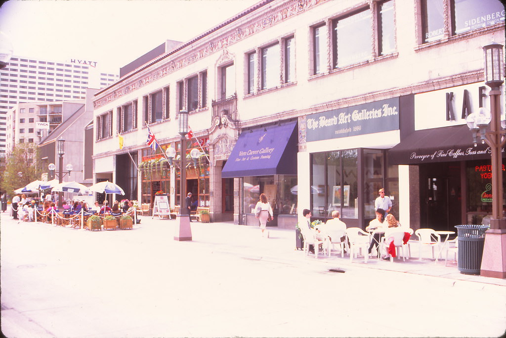 #117 1100 Block of Nicollet Mall, Minneapolis, August 1992