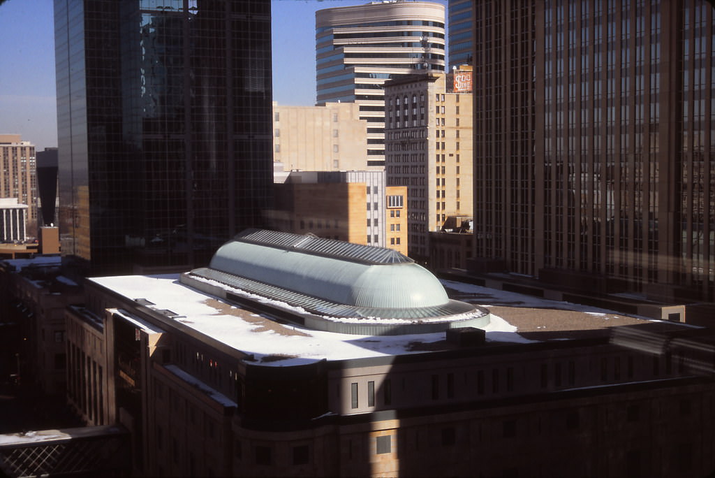 #151 Parking Lot next to Schmitt Music, 10th Street, Minneapolis, January 1993