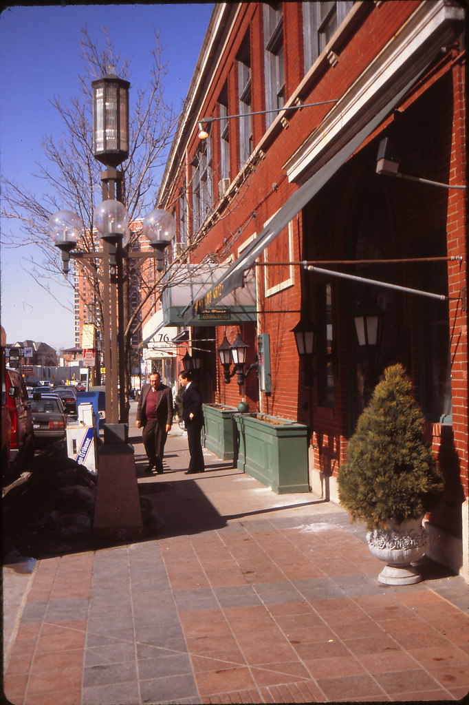 #153 Looking north along Nicollet from Dayton’s Skyroom, January 1993