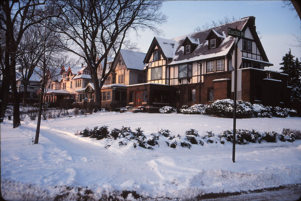 #77 Winter Sky, Lake of the Isles, Minneapolis, December 1990