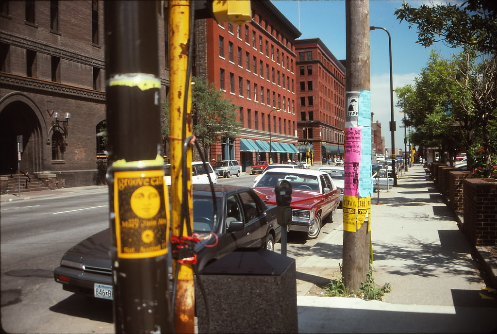 #100 Minneapolis Warehouse District: First Avenue, August 1991