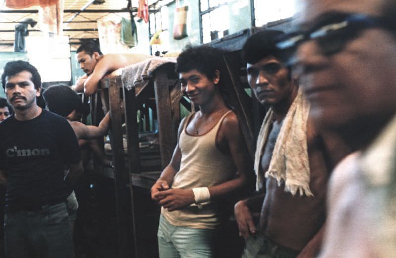 #30 Political prisoners, Managua, Nicaragua, 1978
