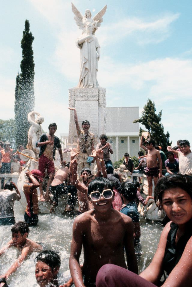 #42 Jubilation in Managua as Sandinistas entered the city, July, 1979