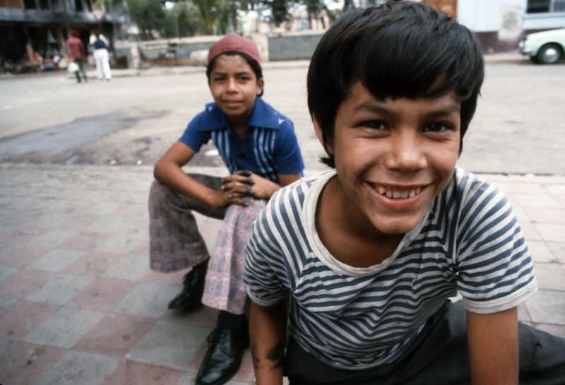 #51 Shoeshine boys, Estelí, Nicaragua, 1979