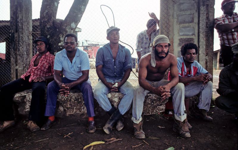 #53 Sugar mill workers, Kukra Hill, Nicaragua,1979