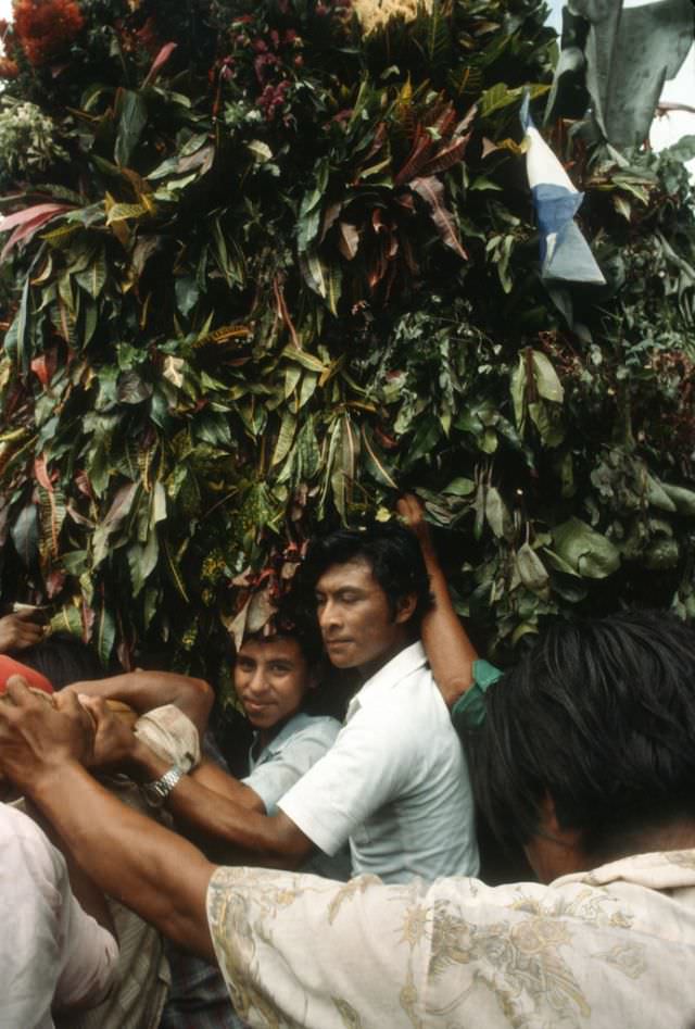 #54 The procession, Masaya, Nicaragua, 1979