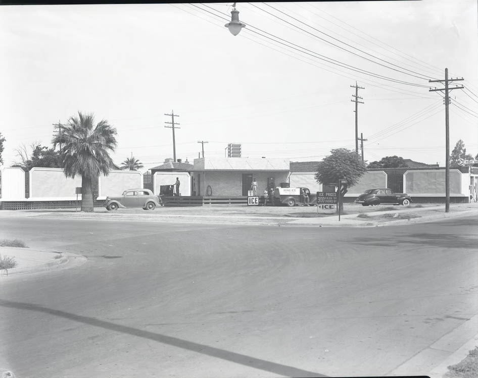 #73 Goetz Ice Co. Building Exterior, Phoenix, 1940