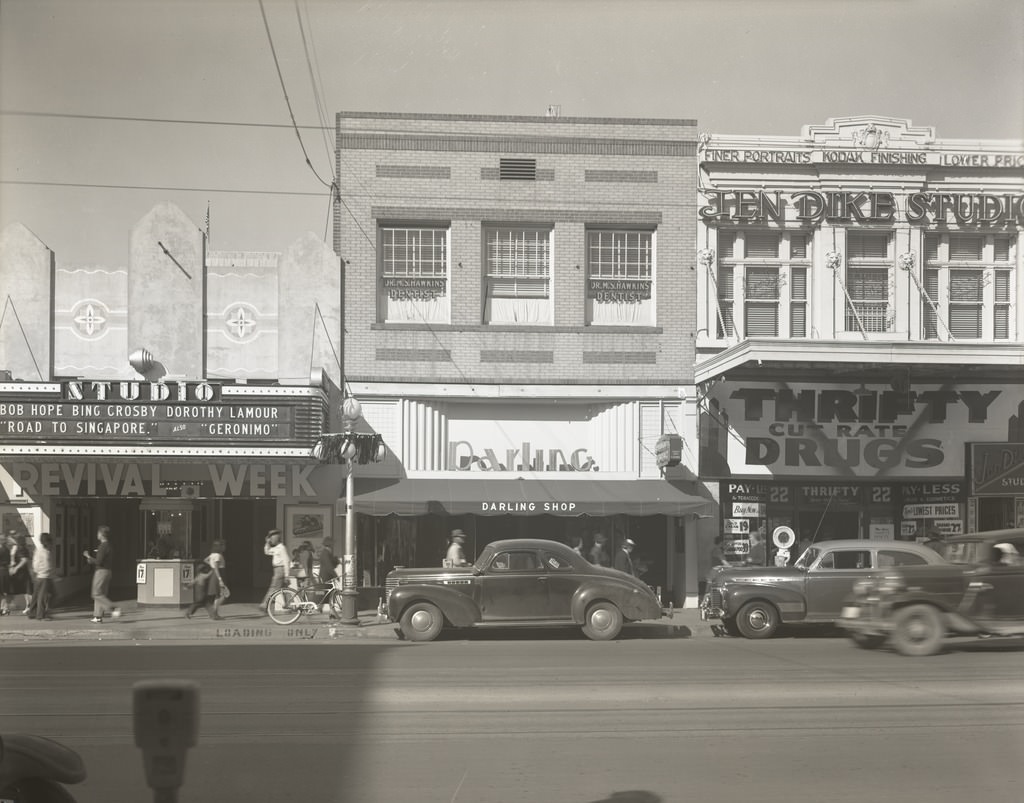 #20 Intersection of Washington St. and Central Ave, Phoenix, 1940