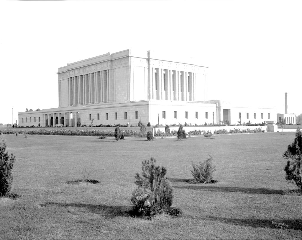 #15 Mormon Temple Exterior, Phoenix, 1940