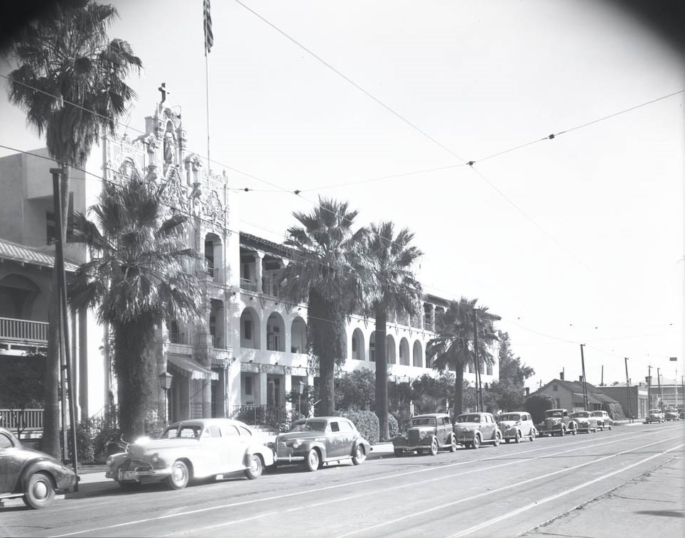 #38 St. Joseph’s Hospital Exterior, Phoenix, 1940