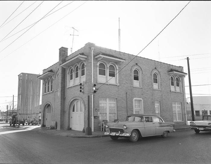 #26 San Antonio Fire Station No. 7, 600 South Alamo Street, at Lavaca Street and Water Street, 1965