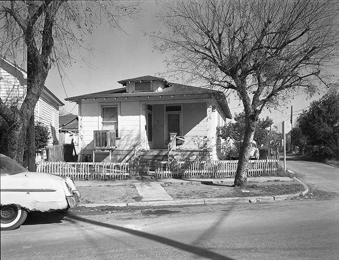 #38 Frame house at 104 Labor Street at corner of Culberson Alley, New City Block 702, 1965