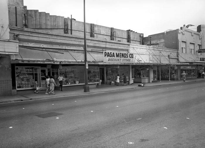 #45 Businesses in 800 block of W. Commerce Street, San Antonio, 1960s