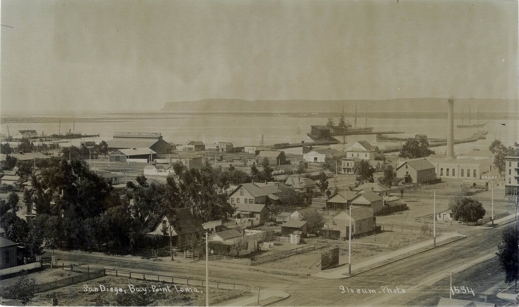 #30 San Diego Bay, Point Loma, 1892