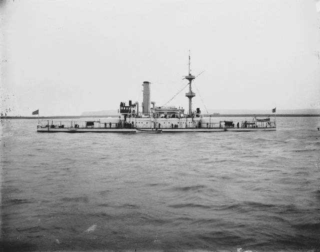 #21 The monitor U.S.S. Monadnock in San Diego Harbor, 1895