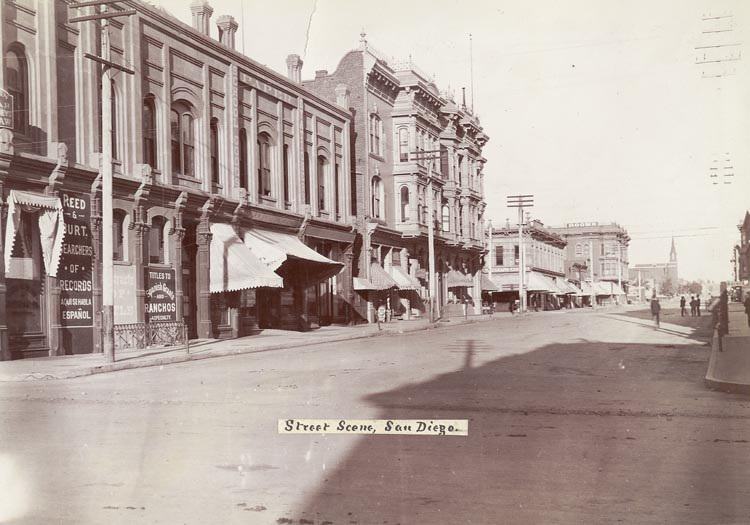 #65 Street Scene, San Diego, 1892
