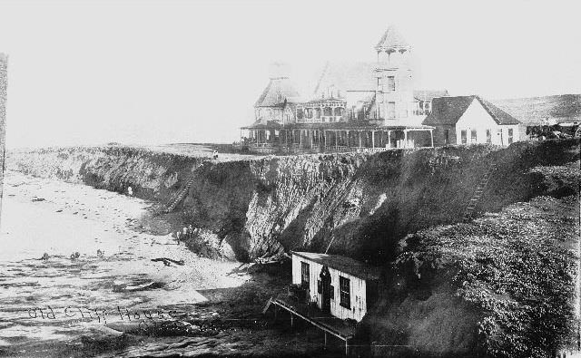 #18 View of the Beacon Hotel in Ocean Beach, 1897